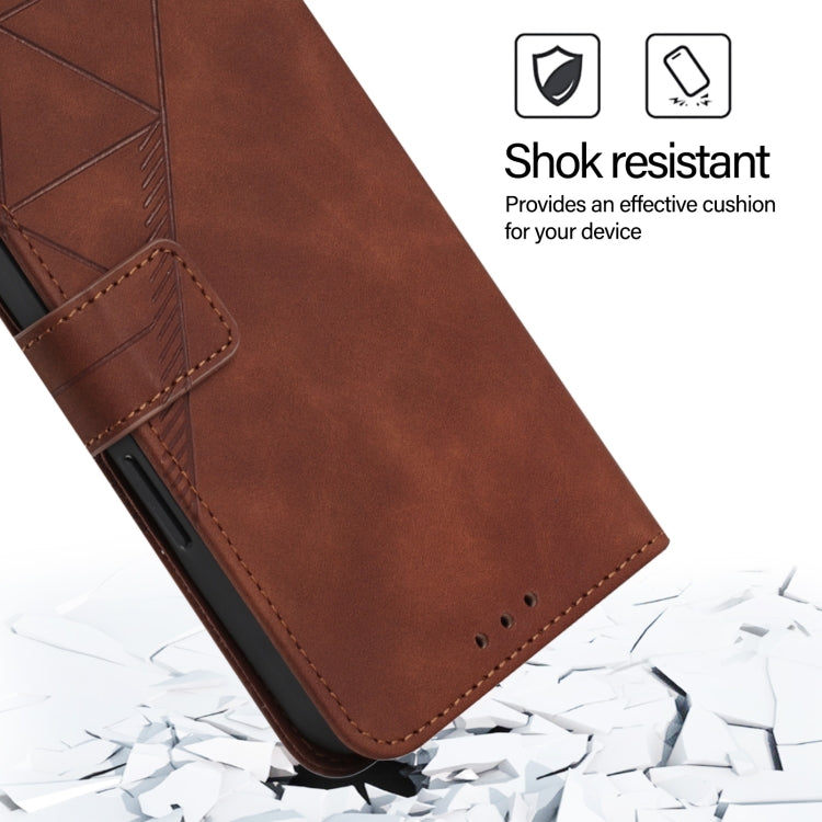 Estuche para teléfono de cuero con tapa en relieve 3D Crossbody, For iPhone 16, For iPhone 15 Pro Max, For iPhone 15 Pro, For iPhone 15 Plus, For iPhone 15, For iPod Touch 7 / 6 / 5