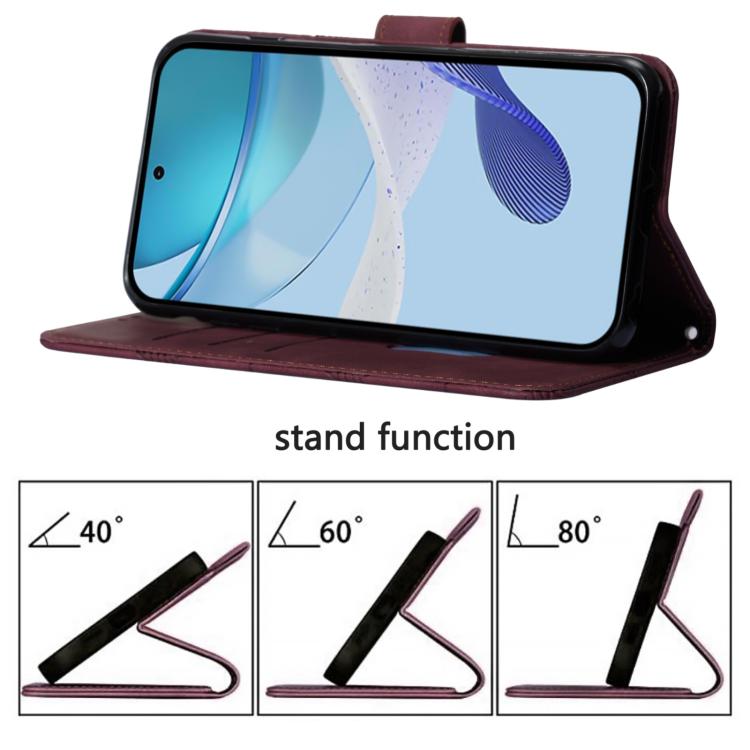 Estuche para teléfono de cuero con tapa en relieve 3D Crossbody, For iPhone 16e / 17e, For iPhone 17 Pro Max, For iPhone 17 Pro, For iPhone 17, For iPhone Air, For iPhone 16 Pro Max, For iPhone 16 Pro, For iPhone 16 Plus
