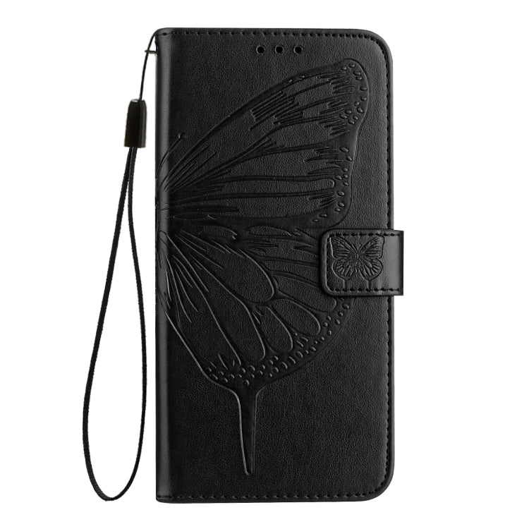 Estuche para teléfono de cuero con mariposa en relieve, For iPhone 17e / 16e, For iPhone 17 Pro Max, For iPhone 17 Pro, For iPhone 17, For iPhone Air, For iPhone 16 Pro Max