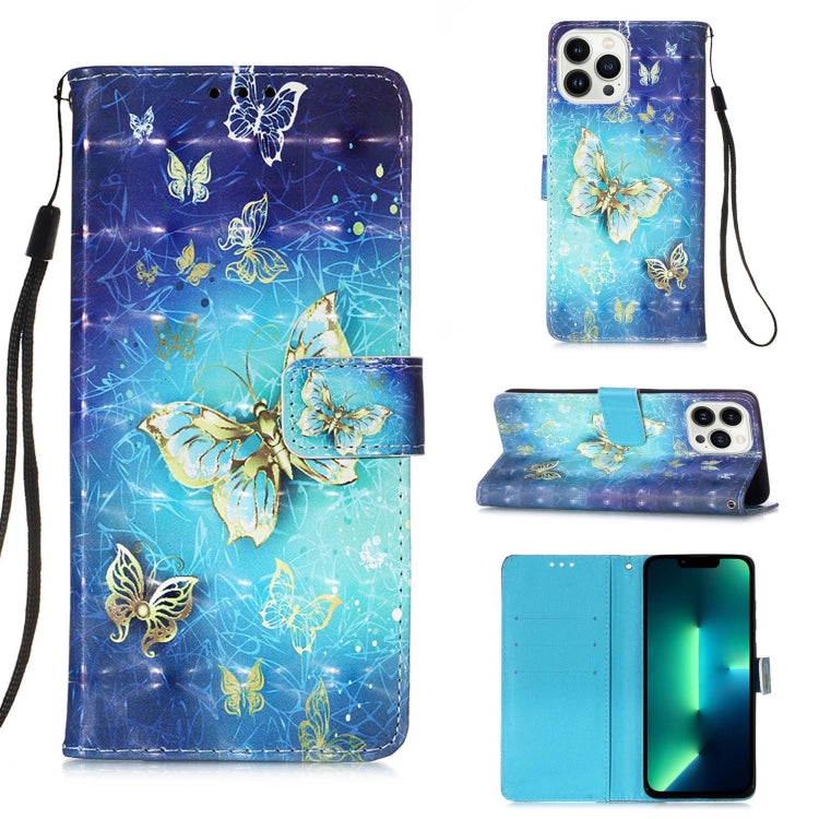 Caja de teléfono de cuero con tapa horizontal de pintura 3D, For iPhone 16 Pro, For iPhone 16 Plus, For iPhone 16, For iPhone 15 Pro Max, For iPhone 15 Pro, For iPhone 15 Plus