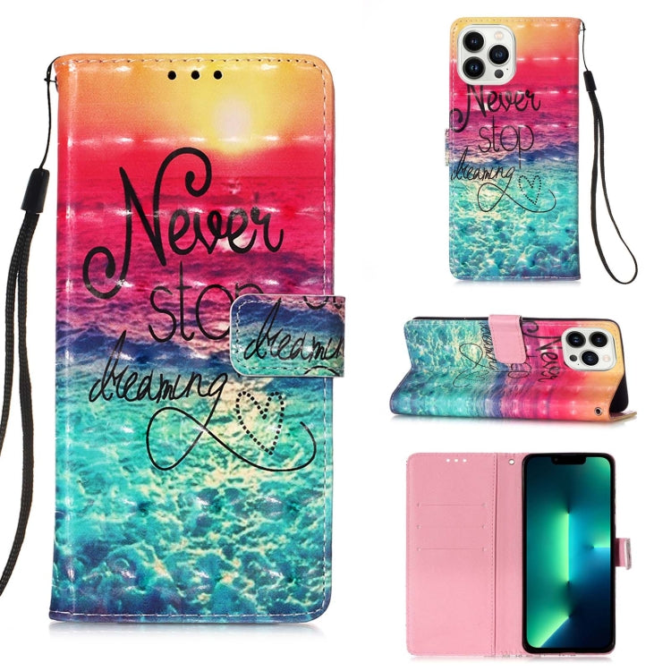Caja de teléfono de cuero con tapa horizontal de pintura 3D, For iPhone 16 Pro, For iPhone 16 Plus, For iPhone 16, For iPhone 15 Pro Max, For iPhone 15 Pro, For iPhone 15 Plus
