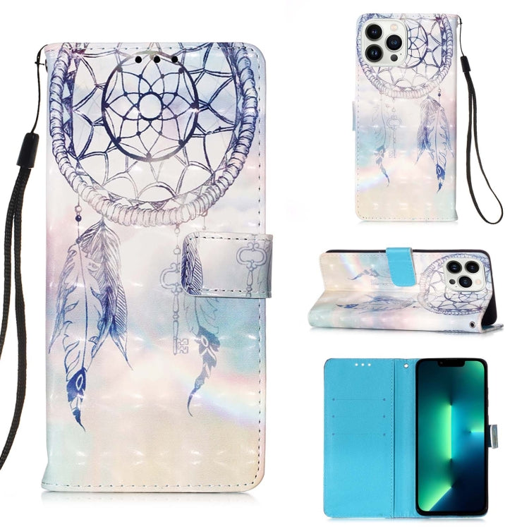 Caja de teléfono de cuero con tapa horizontal de pintura 3D, For iPhone 16 Pro, For iPhone 16 Plus, For iPhone 16, For iPhone 15 Pro Max, For iPhone 15 Pro, For iPhone 15 Plus