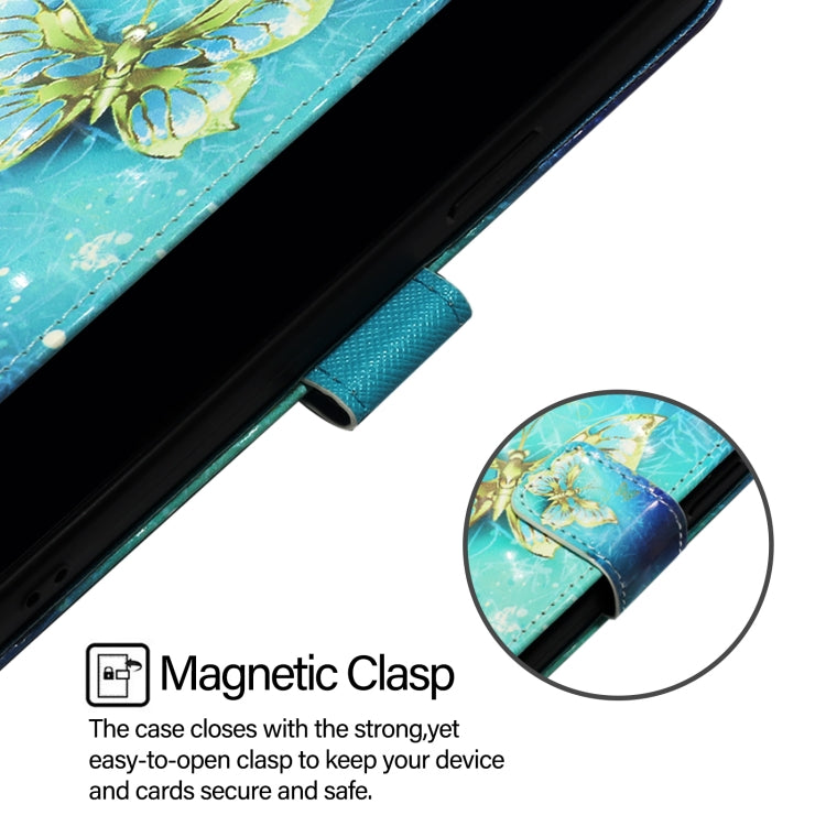 Caja de teléfono de cuero con tapa horizontal de pintura 3D, For iPhone 17e / 16e, For iPhone 17 Pro Max, For iPhone 17 Pro, For iPhone 17, For iPhone Air, For iPhone 16 Pro Max
