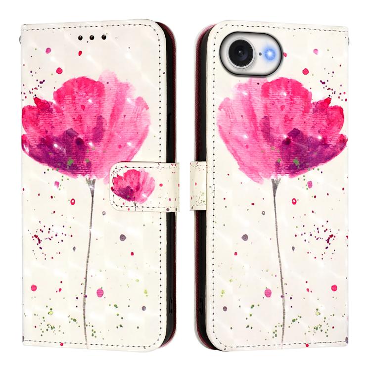 Caja de teléfono de cuero con tapa horizontal de pintura 3D, For iPhone 18 Pro / 17 Pro, For iPhone 18 Pro Max / 17 Pro Max, For iPhone 17e / 16e, For iPhone 17, For iPhone Air, For iPhone 16 Pro Max