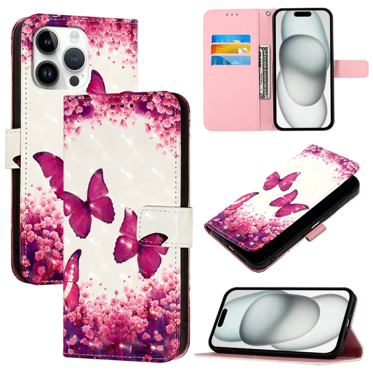 Caja de teléfono de cuero con tapa horizontal de pintura 3D, For iPhone 18 Pro / 17 Pro, For iPhone 18 Pro Max / 17 Pro Max, For iPhone 17e / 16e, For iPhone 17, For iPhone Air, For iPhone 16 Pro Max