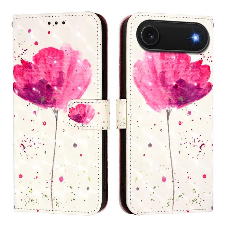 Caja de teléfono de cuero con tapa horizontal de pintura 3D, For iPhone 18 Pro / 17 Pro, For iPhone 18 Pro Max / 17 Pro Max, For iPhone 17e / 16e, For iPhone 17, For iPhone Air, For iPhone 16 Pro Max