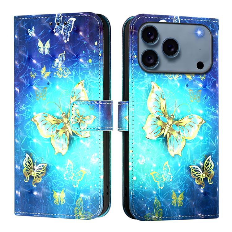 Caja de teléfono de cuero con tapa horizontal de pintura 3D, For iPhone 18 Pro / 17 Pro, For iPhone 18 Pro Max / 17 Pro Max, For iPhone 17e / 16e, For iPhone 17, For iPhone Air, For iPhone 16 Pro Max