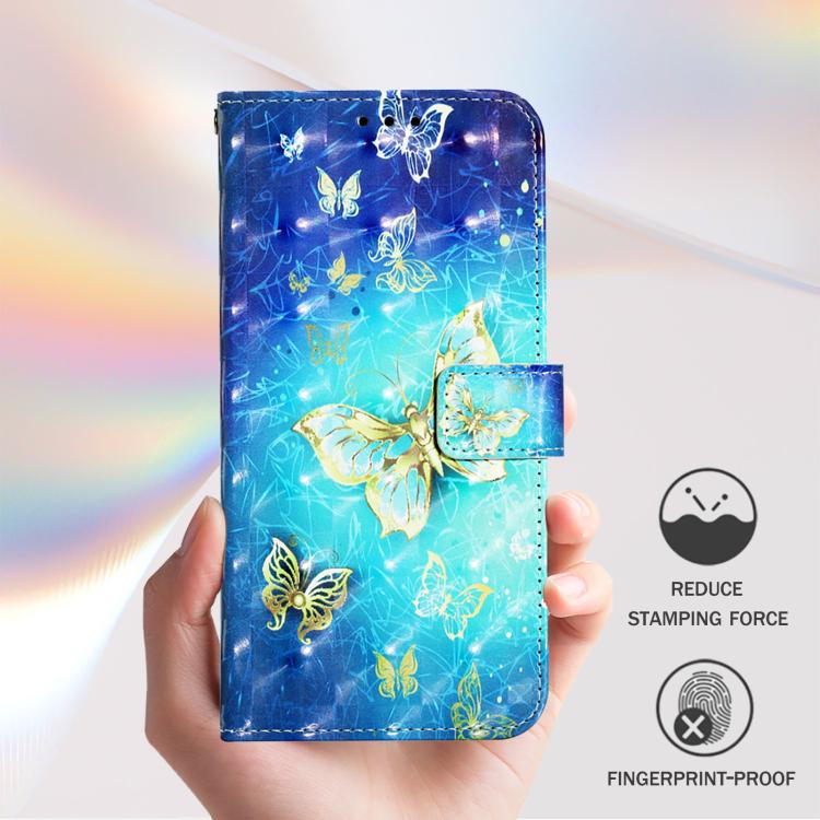 Caja de teléfono de cuero con tapa horizontal de pintura 3D, For iPhone 18 Pro / 17 Pro, For iPhone 18 Pro Max / 17 Pro Max, For iPhone 17e / 16e, For iPhone 17, For iPhone Air, For iPhone 16 Pro Max