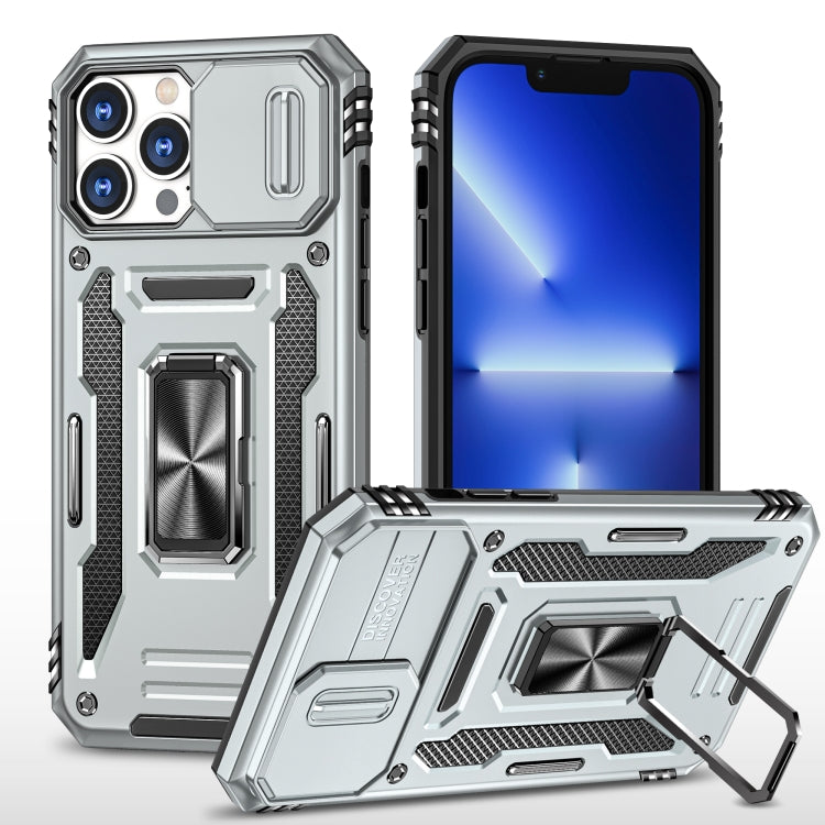 Armor PC + TPU Funda protectora para teléfono con cámara, For iPhone 16 Pro, For iPhone 16 Plus, For iPhone 16, For iPhone 15 Pro Max, For iPhone 15 Pro, For iPhone 15 Plus