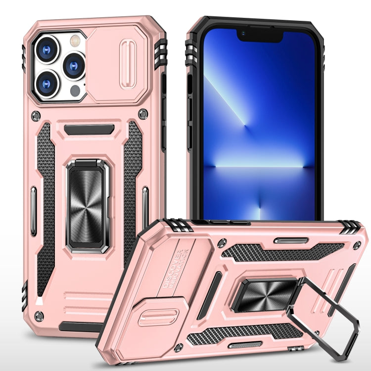 Armor PC + TPU Funda protectora para teléfono con cámara, For iPhone 16 Pro, For iPhone 16 Plus, For iPhone 16, For iPhone 15 Pro Max, For iPhone 15 Pro, For iPhone 15 Plus