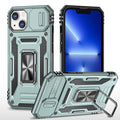 Armor PC + TPU Funda protectora para teléfono con cámara, For iPhone 15