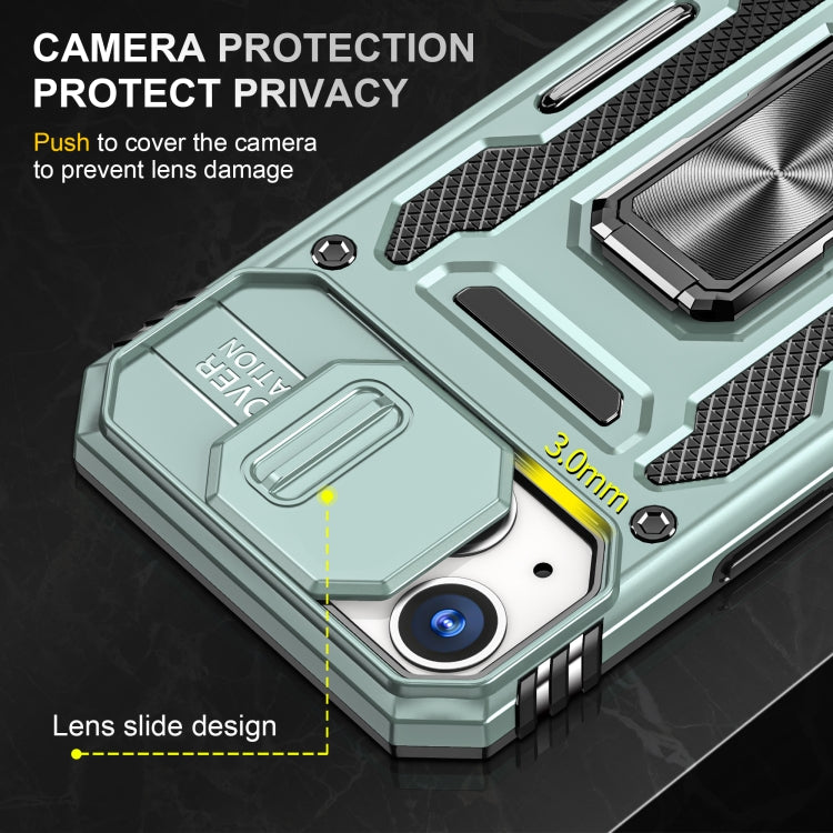 Armor PC + TPU Funda protectora para teléfono con cámara, For iPhone 15
