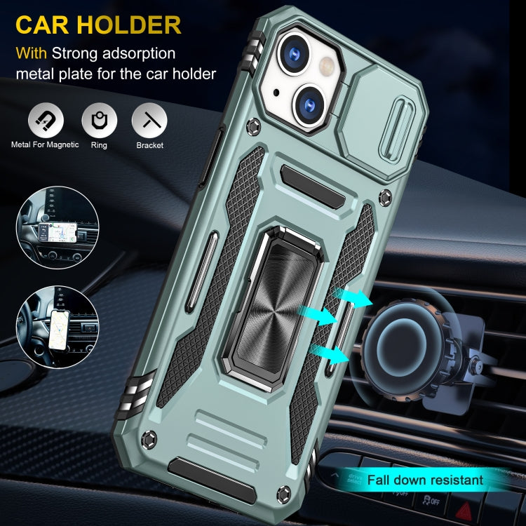 Armor PC + TPU Funda protectora para teléfono con cámara, For iPhone 15