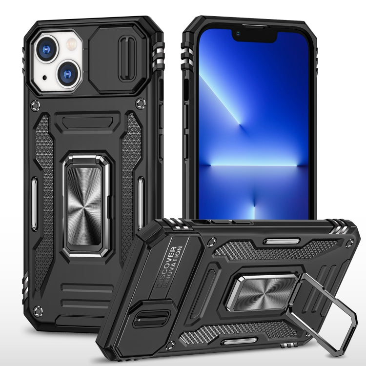 Armor PC + TPU Funda protectora para teléfono con cámara, For iPhone 15
