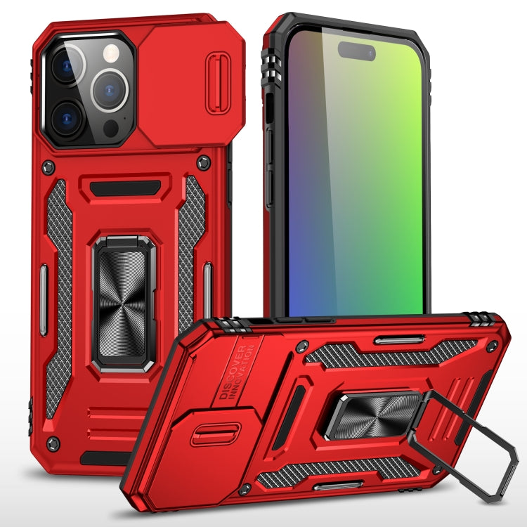 Armor PC + TPU Funda protectora para teléfono con cámara, For iPhone 18 Pro / 17 Pro, For iPhone 18 Pro Max / 17 Pro Max, For iPhone 17e / 16e, For iPhone 17, For iPhone Air, For iPhone 16 Pro Max