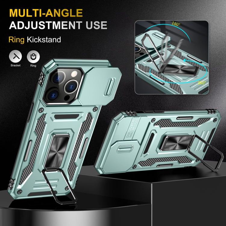 Armor PC + TPU Funda protectora para teléfono con cámara, For iPhone 16 Pro, For iPhone 16 Plus, For iPhone 16, For iPhone 15 Pro Max, For iPhone 15 Pro, For iPhone 15 Plus