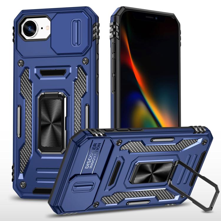 Armor PC + TPU Funda protectora para teléfono con cámara, For iPhone 18 Pro / 17 Pro, For iPhone 18 Pro Max / 17 Pro Max, For iPhone 17e / 16e, For iPhone 17, For iPhone Air, For iPhone 16 Pro Max