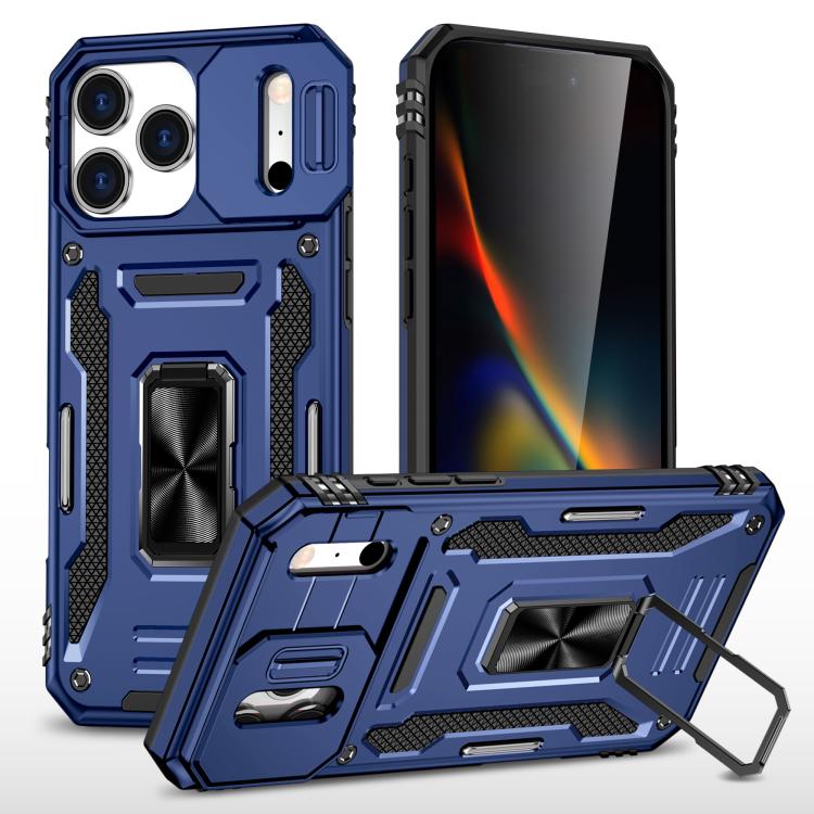 Armor PC + TPU Funda protectora para teléfono con cámara, For iPhone 18 Pro / 17 Pro, For iPhone 18 Pro Max / 17 Pro Max, For iPhone 17e / 16e, For iPhone 17, For iPhone Air, For iPhone 16 Pro Max