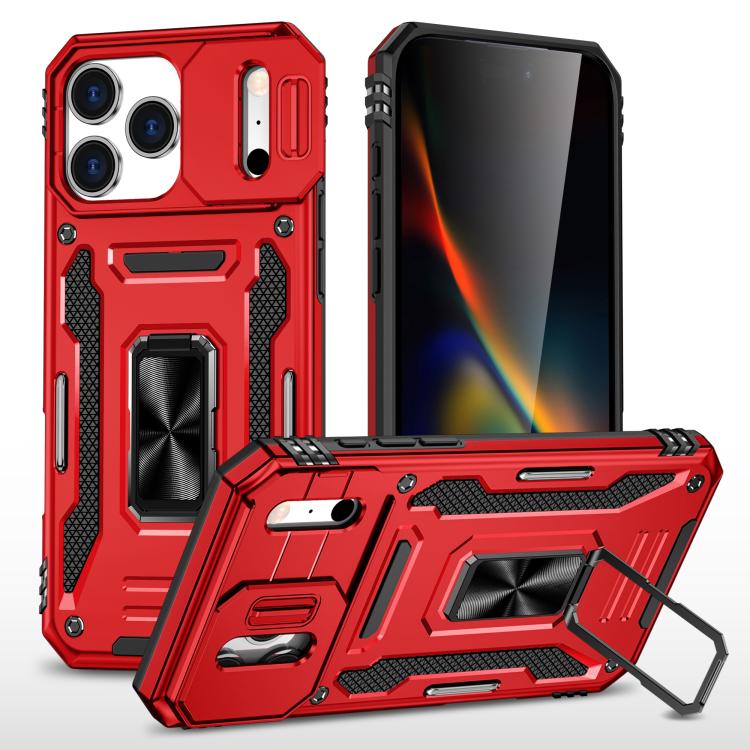Armor PC + TPU Funda protectora para teléfono con cámara, For iPhone 18 Pro / 17 Pro, For iPhone 18 Pro Max / 17 Pro Max, For iPhone 17e / 16e, For iPhone 17, For iPhone Air, For iPhone 16 Pro Max
