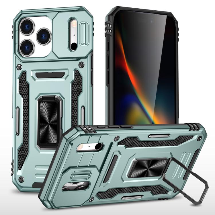 Armor PC + TPU Funda protectora para teléfono con cámara, For iPhone 18 Pro / 17 Pro, For iPhone 18 Pro Max / 17 Pro Max, For iPhone 17e / 16e, For iPhone 17, For iPhone Air, For iPhone 16 Pro Max