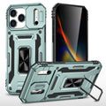 Armor PC + TPU Funda protectora para teléfono con cámara, For iPhone 18 Pro / 17 Pro, For iPhone 18 Pro Max / 17 Pro Max, For iPhone 17e / 16e, For iPhone 17, For iPhone Air, For iPhone 16 Pro Max