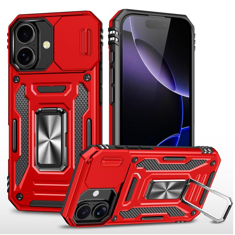 Armor PC + TPU Funda protectora para teléfono con cámara, For iPhone 18 Pro / 17 Pro, For iPhone 18 Pro Max / 17 Pro Max, For iPhone 17e / 16e, For iPhone 17, For iPhone Air, For iPhone 16 Pro Max