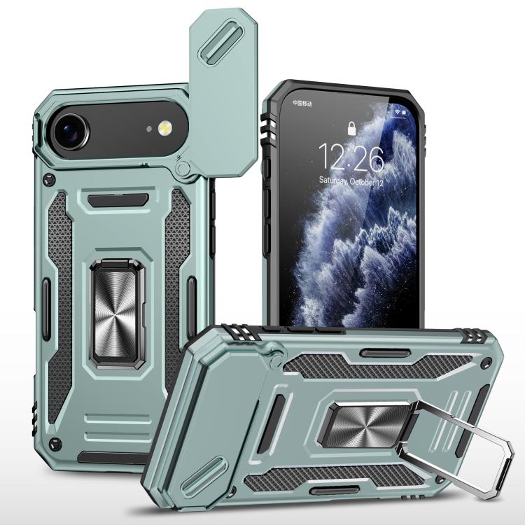 Armor PC + TPU Funda protectora para teléfono con cámara, For iPhone 18 Pro / 17 Pro, For iPhone 18 Pro Max / 17 Pro Max, For iPhone 17e / 16e, For iPhone 17, For iPhone Air, For iPhone 16 Pro Max