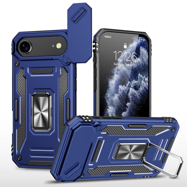 Armor PC + TPU Funda protectora para teléfono con cámara, For iPhone 18 Pro / 17 Pro, For iPhone 18 Pro Max / 17 Pro Max, For iPhone 17e / 16e, For iPhone 17, For iPhone Air, For iPhone 16 Pro Max