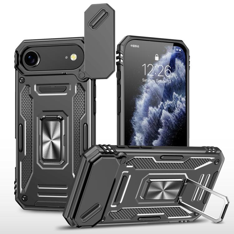 Armor PC + TPU Funda protectora para teléfono con cámara, For iPhone 18 Pro / 17 Pro, For iPhone 18 Pro Max / 17 Pro Max, For iPhone 17e / 16e, For iPhone 17, For iPhone Air, For iPhone 16 Pro Max