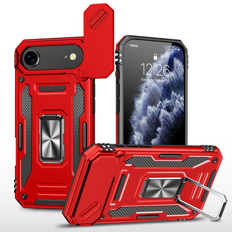 Armor PC + TPU Funda protectora para teléfono con cámara, For iPhone 18 Pro / 17 Pro, For iPhone 18 Pro Max / 17 Pro Max, For iPhone 17e / 16e, For iPhone 17, For iPhone Air, For iPhone 16 Pro Max