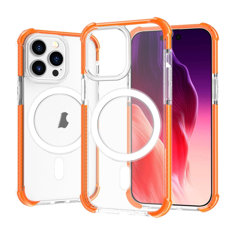 Estuche para teléfono a prueba de golpes de acrílico magnético Magsafe, For iPhone 15 Pro, For iPhone 15 Plus, For iPhone 15