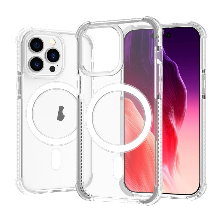 Estuche para teléfono a prueba de golpes de acrílico magnético Magsafe, For iPhone 16 Pro Max, For iPhone 16 Pro, For iPhone 16 Plus, For iPhone 16, For iPhone 15 Pro Max