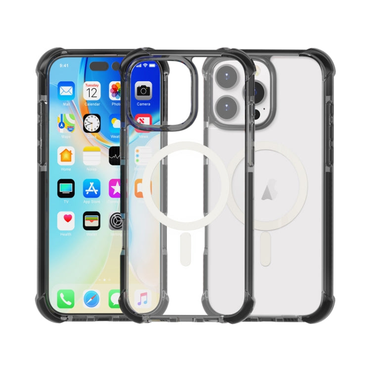 Estuche para teléfono a prueba de golpes de acrílico magnético Magsafe, For iPhone 16 Pro Max, For iPhone 16 Pro, For iPhone 16 Plus, For iPhone 16, For iPhone 15 Pro Max