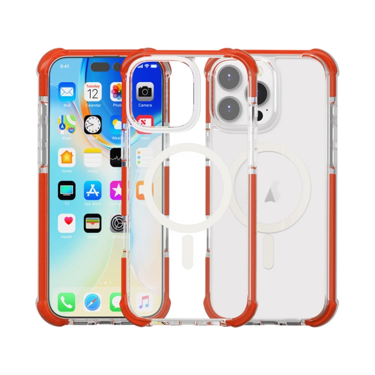 Estuche para teléfono a prueba de golpes de acrílico magnético Magsafe, For iPhone 16 Pro Max, For iPhone 16 Pro, For iPhone 16 Plus, For iPhone 16, For iPhone 15 Pro Max