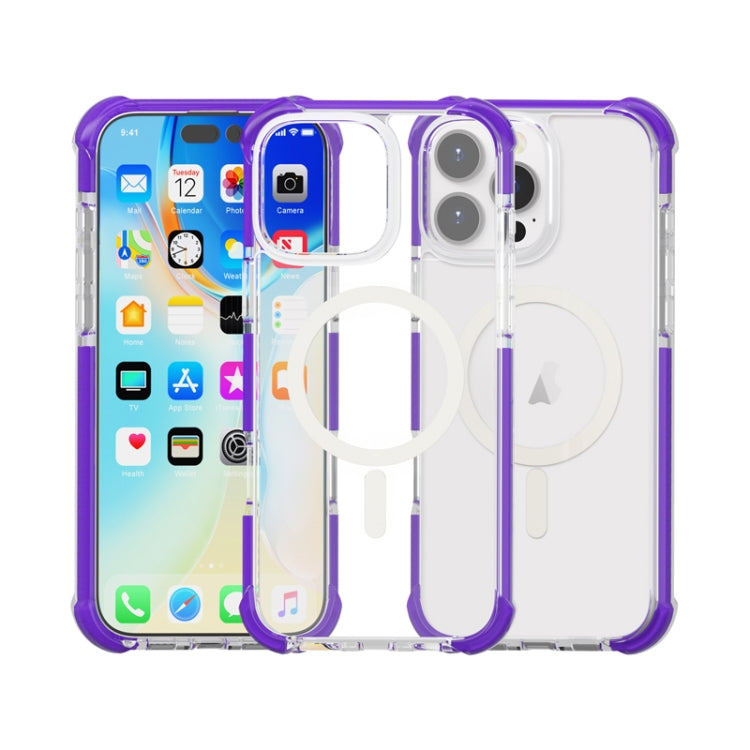 Estuche para teléfono a prueba de golpes de acrílico magnético Magsafe, For iPhone 16 Pro Max, For iPhone 16 Pro, For iPhone 16 Plus, For iPhone 16, For iPhone 15 Pro Max