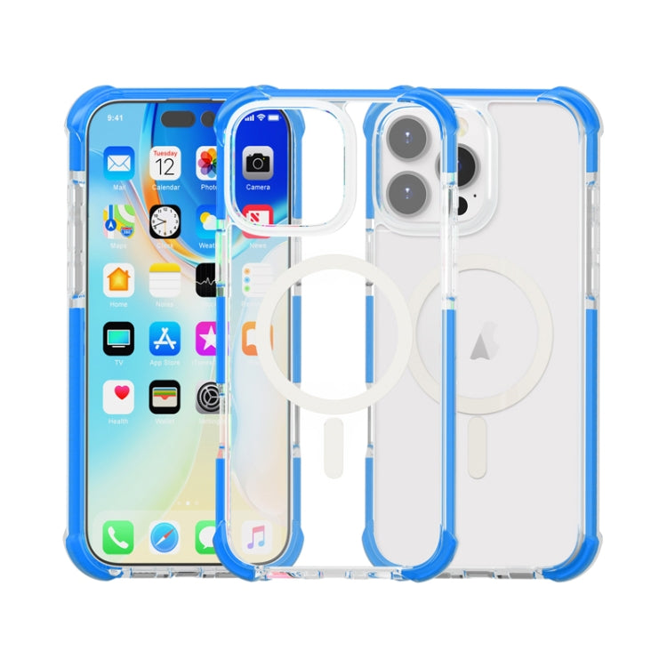 Estuche para teléfono a prueba de golpes de acrílico magnético Magsafe, For iPhone 16 Pro Max, For iPhone 16 Pro, For iPhone 16 Plus, For iPhone 16, For iPhone 15 Pro Max