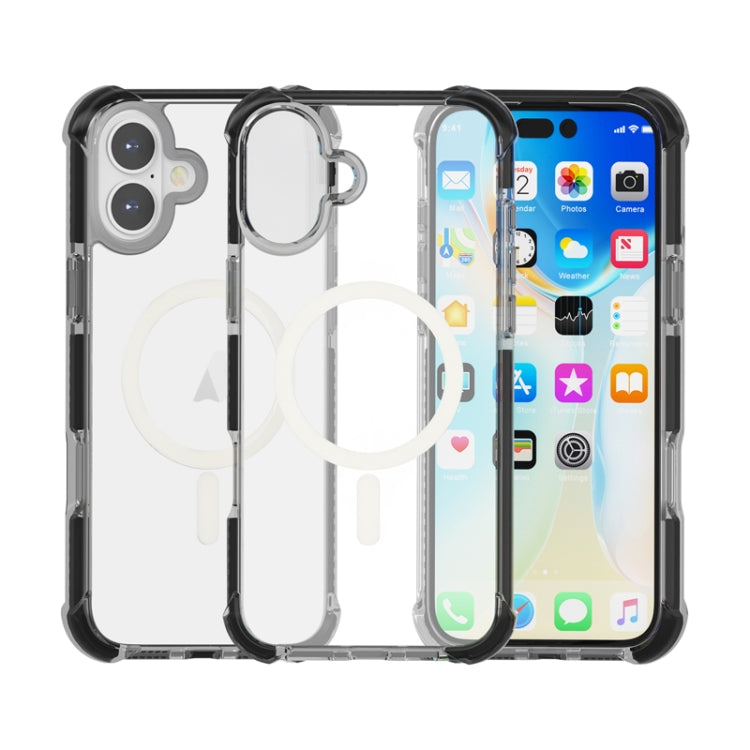 Estuche para teléfono a prueba de golpes de acrílico magnético Magsafe, For iPhone 16 Pro Max, For iPhone 16 Pro, For iPhone 16 Plus, For iPhone 16, For iPhone 15 Pro Max