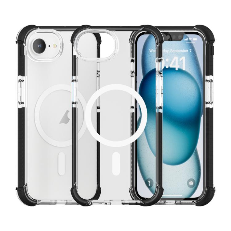 Estuche para teléfono a prueba de golpes de acrílico magnético Magsafe, For iPhone 18 Pro / 17 Pro, For iPhone 18 Pro Max / 17 Pro Max, For iPhone 17e / 16e, For iPhone 17, For iPhone Air