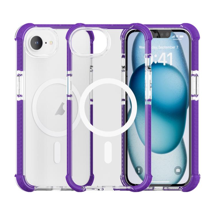 Estuche para teléfono a prueba de golpes de acrílico magnético Magsafe, For iPhone 18 Pro / 17 Pro, For iPhone 18 Pro Max / 17 Pro Max, For iPhone 17e / 16e, For iPhone 17, For iPhone Air