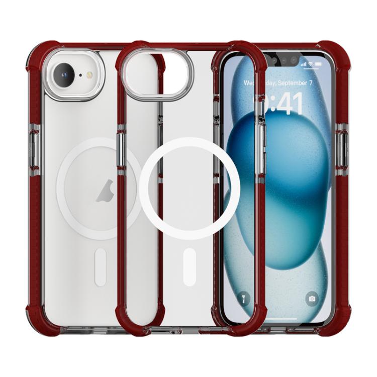 Estuche para teléfono a prueba de golpes de acrílico magnético Magsafe, For iPhone 18 Pro / 17 Pro, For iPhone 18 Pro Max / 17 Pro Max, For iPhone 17e / 16e, For iPhone 17, For iPhone Air