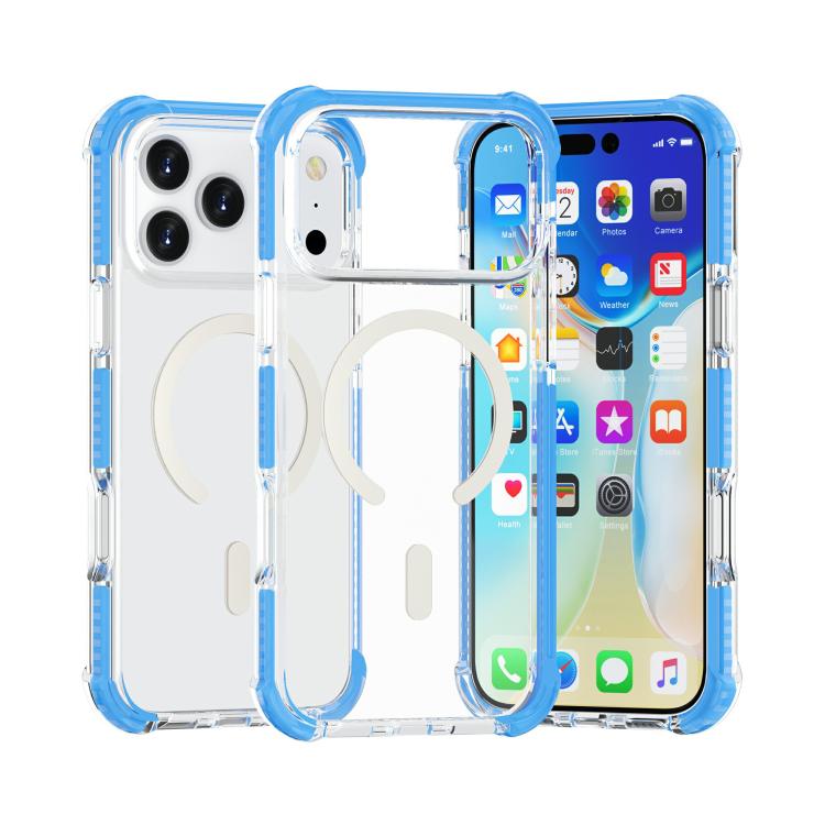 Estuche para teléfono a prueba de golpes de acrílico magnético Magsafe, For iPhone 18 Pro / 17 Pro, For iPhone 18 Pro Max / 17 Pro Max, For iPhone 17e / 16e, For iPhone 17, For iPhone Air