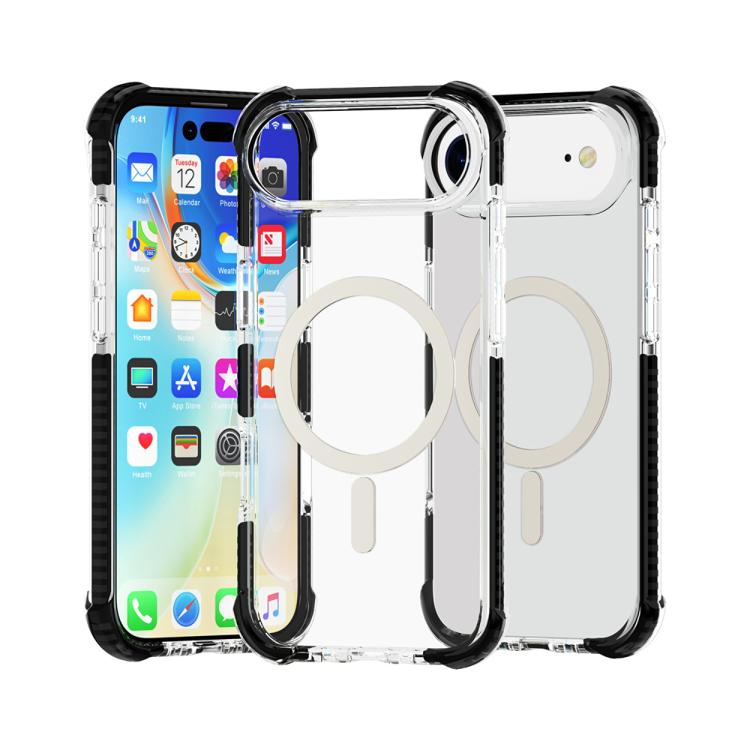 Estuche para teléfono a prueba de golpes de acrílico magnético Magsafe, For iPhone 18 Pro / 17 Pro, For iPhone 18 Pro Max / 17 Pro Max, For iPhone 17e / 16e, For iPhone 17, For iPhone Air
