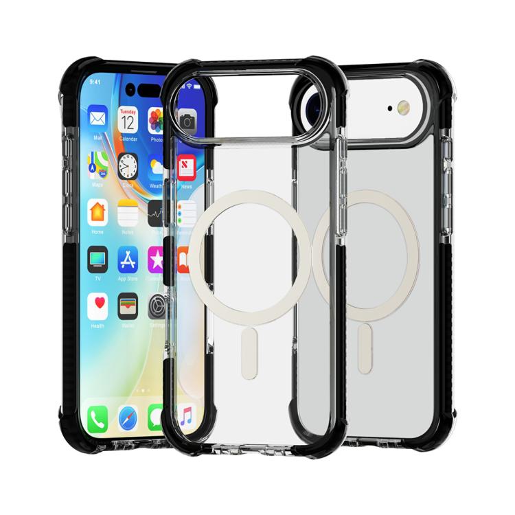 Estuche para teléfono a prueba de golpes de acrílico magnético Magsafe, For iPhone 18 Pro / 17 Pro, For iPhone 18 Pro Max / 17 Pro Max, For iPhone 17e / 16e, For iPhone 17, For iPhone Air