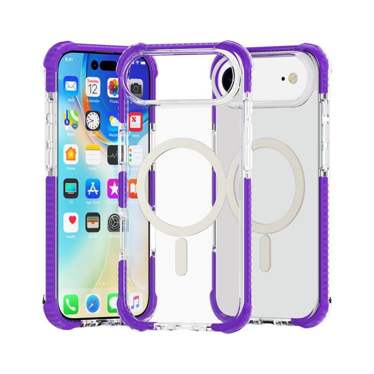 Estuche para teléfono a prueba de golpes de acrílico magnético Magsafe, For iPhone 18 Pro / 17 Pro, For iPhone 18 Pro Max / 17 Pro Max, For iPhone 17e / 16e, For iPhone 17, For iPhone Air