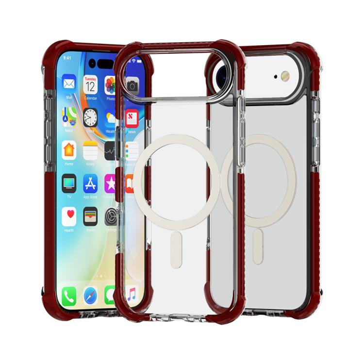 Estuche para teléfono a prueba de golpes de acrílico magnético Magsafe, For iPhone 18 Pro / 17 Pro, For iPhone 18 Pro Max / 17 Pro Max, For iPhone 17e / 16e, For iPhone 17, For iPhone Air