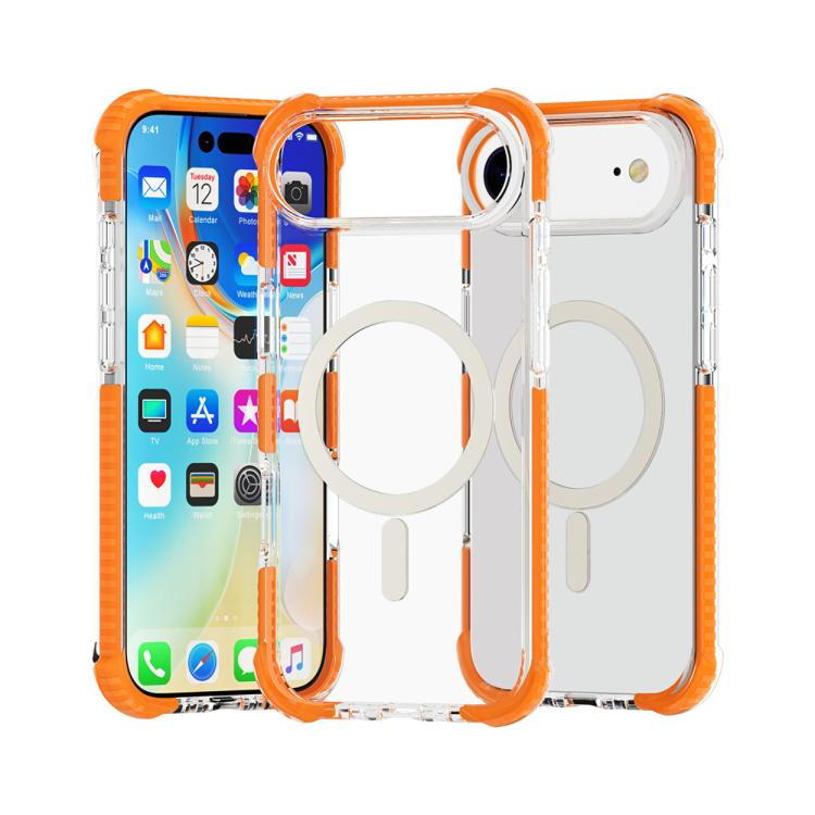 Estuche para teléfono a prueba de golpes de acrílico magnético Magsafe, For iPhone 18 Pro / 17 Pro, For iPhone 18 Pro Max / 17 Pro Max, For iPhone 17e / 16e, For iPhone 17, For iPhone Air