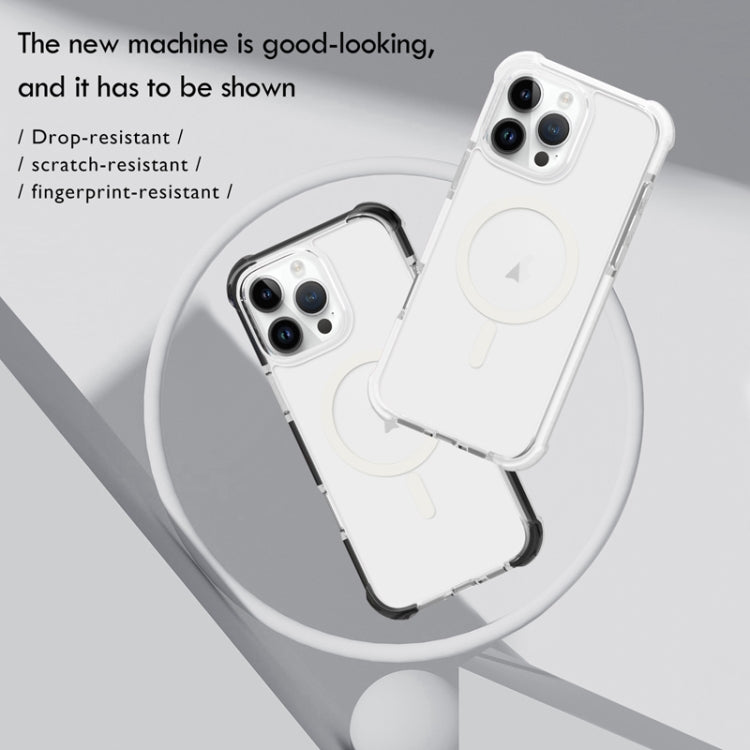 Estuche para teléfono a prueba de golpes de acrílico magnético Magsafe, For iPhone 16 Pro Max, For iPhone 16 Pro, For iPhone 16 Plus, For iPhone 16, For iPhone 15 Pro Max