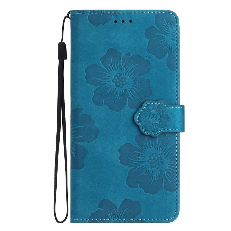 Estuche para teléfono de cuero con patrón de estampado de flores, For iPhone 13 Pro, For iPhone 13