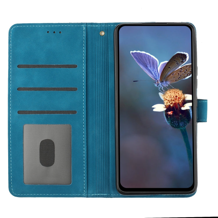 Estuche para teléfono de cuero con patrón de estampado de flores, For iPhone 13 Pro, For iPhone 13