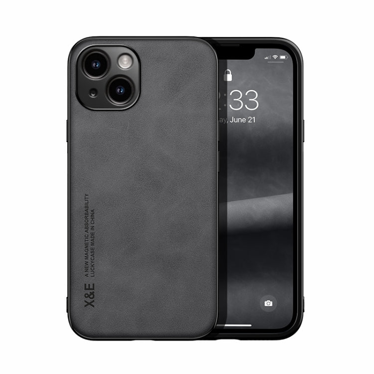 Estuche para teléfono con respaldo de cuero magnético Skin Feel, For iPhone 18 Pro / 17 Pro, For iPhone 18 Pro Max / 17 Pro Max, For iPhone 17e / 16e, For iPhone 17, For iPhone Air, For iPhone 16 Pro Max, For iPhone 16 Pro, For iPhone 15 Pro Max       ...